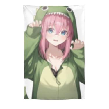 Imagem de LIEGBMEU Sexy Bikini Hot Anime Girl Tapeçaria 152.4 cm x 228.6 cm Interior Exterior Wall Quilt Art Decoração de Tapeçaria Caprichosa, AF149