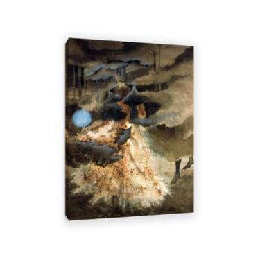 Imagem de Tela Remedios Varo impressões arte de parede I'll pass them apart pinturas famosas em tela surrealismo pôsteres Imagem para quarto decoração de casa Remedios Varo decoração de parede 100 x 70 cm