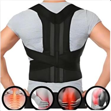 Imagem de Corretor Postural Ajustável Para Coluna Lombar Unissex - LIPPIN