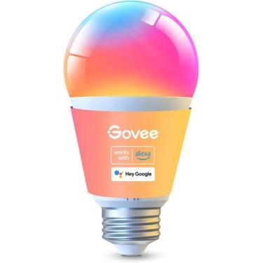 Imagem de Lâmpadas inteligentes Govee 1000LM Color Changing RGBWW A19, pacote co