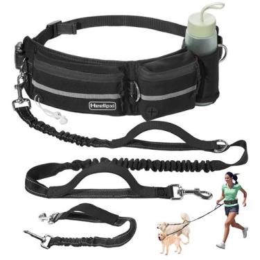 Imagem de Coleira para cães Hands-Free Heellpxi com bolsa para cães de médio a g