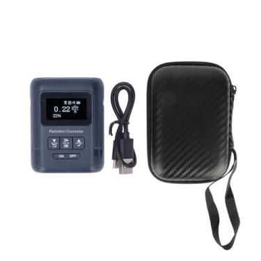 Imagem de Dosímetro nuclear do Detector de Radiação Geiger Counter Alpha Beta Gamma X Ray Tester Dose Portable Dose Alarm