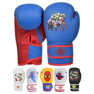 Imagem de Luvas de boxe 170 g (azul/vermelho, 170 g)