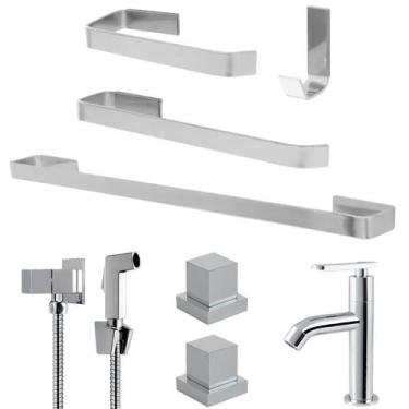 Imagem de Kit De Acessórios Para Banheiro Melhor Custo Benefício - Bruno Acabame