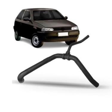 Imagem de Mangueira Inferior Radiador Gol 1.0 Efi 8v 16v 1996 A 1999 - METALSYST