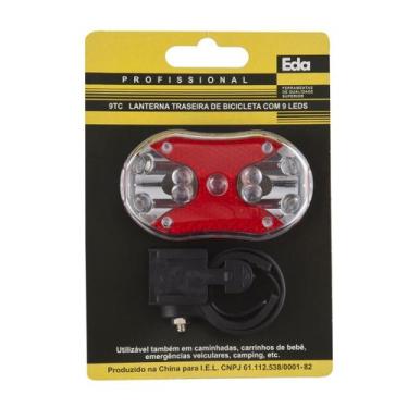 Imagem de Lanterna Traseira Para Bicicleta Com 9 Leads (9tc)  Eda