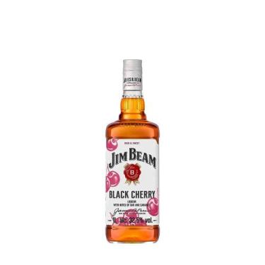 Imagem de Whisky Jim Beam Bourbon Black Cherry  1L