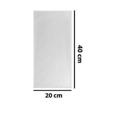 Imagem de Saco Plástico Transparente Pp 1kg - Diversos Tamanhos - EnduPlast, 20x