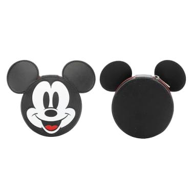Imagem de Bioworld Caixa de joias clássica Mickey Head preta de 12,7 cm Mickey Mouse