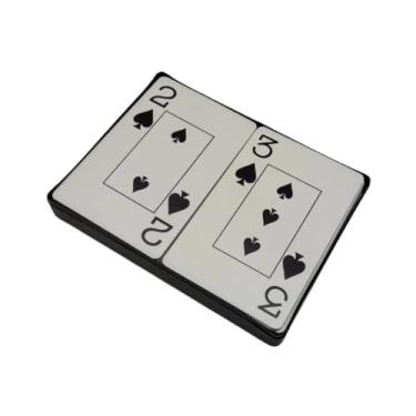 Imagem de KIT 2 Baralho Poker Cartas de Jogo com Estojo Resistente e Portátil