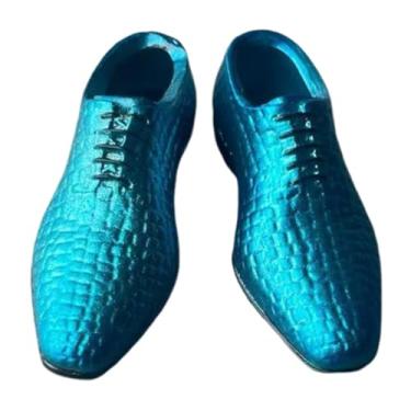 Imagem de Esquirla Calçados e calçados em escala 1/6, acessórios casuais e estilosos para bonecos em miniatura, sapatos casuais para bonecos masculinos de 12''