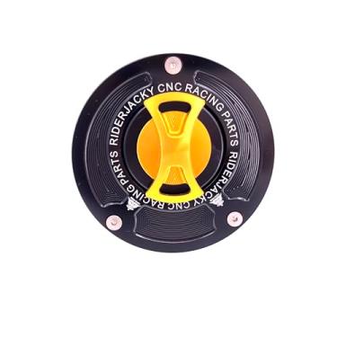 Imagem de Riderjacky Compatível com tampa de tanque de combustível sem chave de liberação rápida Honda CBR1000RR CBR 1000RR 2015-2023 | CBR250RR CBR300RR CB300R 2018-2022| CB500F 2013-2016 | CB500R/CB500X 2016