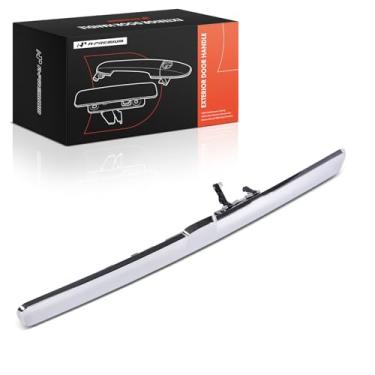 Imagem de A-Premium Alça de porta traseira compatível com Dodge Durango 2008 2009, alça de trava prata com orifício para câmera