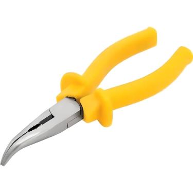 Imagem de Alicate de Bico Meia Cana Curvo 6"" com Cabo Isolado de 1000 Volts - 3662061506 - VONDER