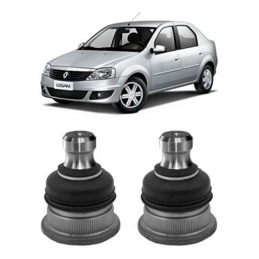 Imagem de Kit 2 Pivô Suspensão Dianteira Logan 07 2008 09 2010 2011
