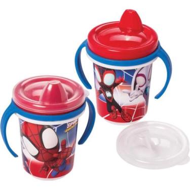 Imagem de Copo Treinamento Trio Spidey 320ML - Plasutil