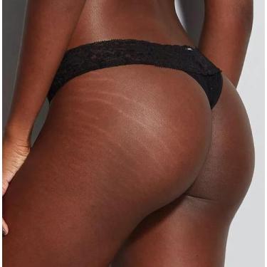 Imagem de Kit com 2 Calcinhas Fio Rendada Happy Hope Lingerie-L3773, EG, Preto