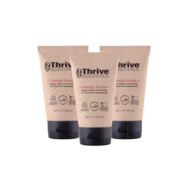 Imagem de Esfoliante facial Thrive Natural Care, pacote com 3