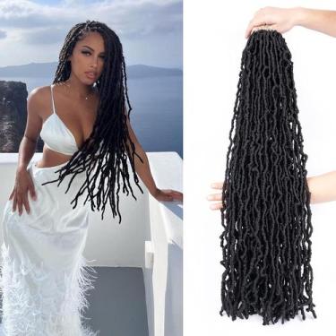 Imagem de Crochet Hair Love ORNAN Faux Locs Soft Locs 30 em 6 pacotes