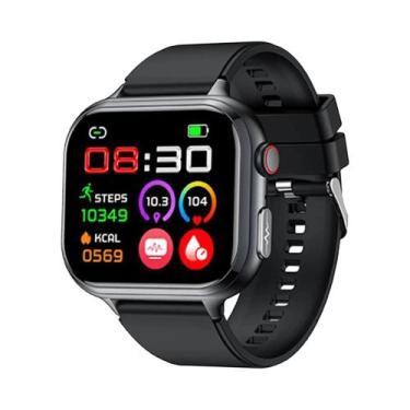 Imagem de Relógio Inteligente Masculino À Prova d'Água Com Monitor De Frequência