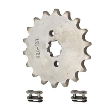 Imagem de 420 17 mm Corrente de acionamento Contador Dianteiro Roda Dentada Engrenagem ATV Buggy Pit Dirt Quad Bike Lifan YX Loncin SDG (18T)