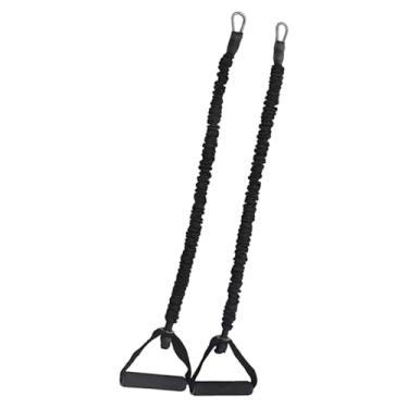 Imagem de YIJU 2 Peças de Alças de Faixa de Resistência para Exercícios, Academia, Pilates, Reformador, Cordas de Puxar