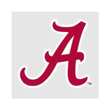 Imagem de Adesivo de vinil Alabama Crimson Tide SCRIPT A 10 cm para carro caminhão UA
