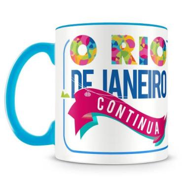 Imagem de Caneca Personalizada O Rio de Janeiro Continua Lindo - Porcelana Alta 