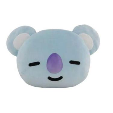 Imagem de Manta Almofada Infantil Personagens BT21 - Azul Claro - MINISO, AZUL