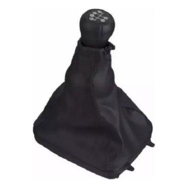 Imagem de Coifa Preta + Manopla Bola Câmbio Astra 1998 1999 2000 2001 - MUTKIT