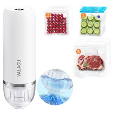 Imagem de Seladora a vácuo VALACU Handheld Food Saver com 35 sacos