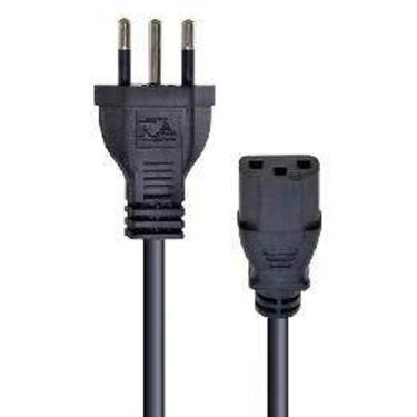 Imagem de Cabo de Forca Tripolar para Fonte 3X0,50 MM 250V 10A - 3 Metros