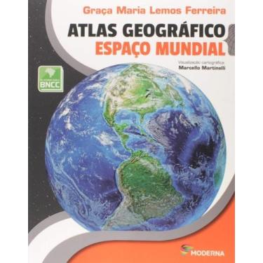 Imagem de Atlas Geográfico - Espaço Mundial - MODERNA DIDATICO, Sortido