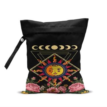 Imagem de Bolsa impermeável e úmida e seca para roupa de banho, viagens, cosméticos, roupas sujas para piscina, ioga, academia, artigos de higiene, carrinho, bolsas de praia de viagem, presentes de bruxaria