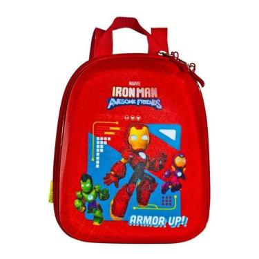 Imagem de Mochila Escolar Infantil Homem De Ferro Tamanho P