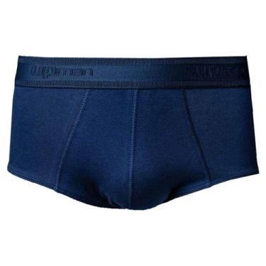 Imagem de Cueca Slip Upman Cotton - 160C1, Marinho, G