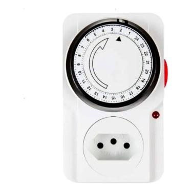 Imagem de 2X Temporizador Piscina Chuveiro Tomada Exatron Analogico