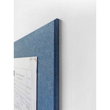 Imagem de DECORITA Quadro de cortiça alternativo de 61 x 91 cm - pacote com 6 azulejos de parede de feltro com abas adesivas removíveis seguras, placas de cortiça para paredes, placa de cortiça para escritório