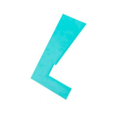 Imagem de Espátula De Bolo Plástico Para Alisar E Decorar Silver Chef L Alongado