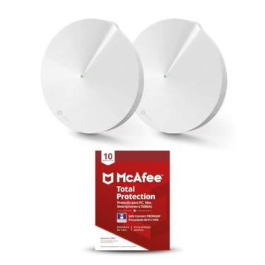 Imagem de KIT ROTEADOR WI-FI MESH GIGABIT DUAL-BAND DECO M5(2-PACK)(BR)
