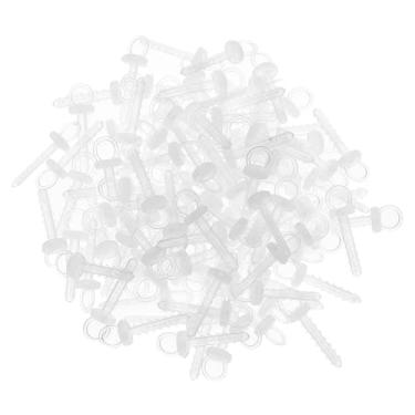 Imagem de 100 peças de bonés de bola de Natal kits de fabricação de pingentes decorativos acessórios para artesanato, enfeites exclusivos de árvore de Natal