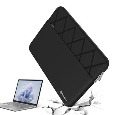 Imagem de Smatree Bolsa antichoque para laptop de 13,8 polegadas e capa protetora à prova d'água fina personalizada para laptop Microsoft Surface/Surface Laptop para empresas, bolsa para laptop Copilot+ PC de