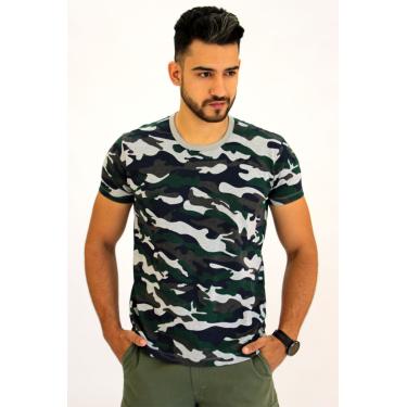 Imagem de Camiseta Pau a Pique Camuflada Verde