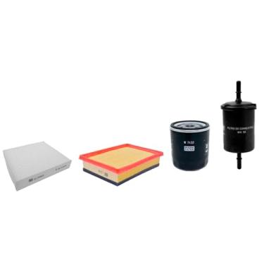 Imagem de Kit de Filtros SP1060-4 para GM Onix e Prisma, Mann-Filter