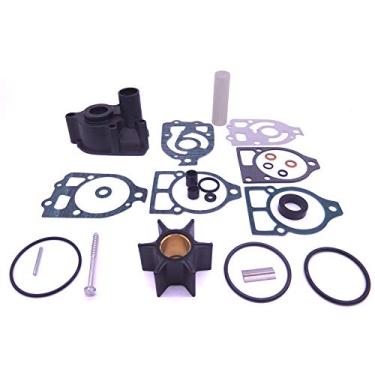 Imagem de Motor de barco 46-96148T8 46-96148A8 46-96148Q8 46-96148A5 46-42579A4 46-44292A4 46-48747A3 Kit de reparo de bomba de água com caixa para Mercury Mariner Mercruiser 8 0HP-22 5HP, para Sierra 18-3316