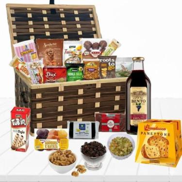 Imagem de Cesta De Natal Especial Muscat 22 Itens 2025 Sem Álcool - Fruttato