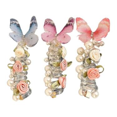 Imagem de Laços de cabelo para meninas | Faixas de cabelo coloridas para linha telefônica - Suportes de estilo rabo de cavalo para crianças, meninas, adolescentes, atividades esportivas, uso diário, escola