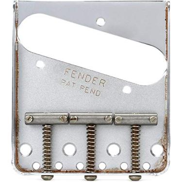 Imagem de Fender Conjunto de ponte para guitarra elétrica Telecaster Road Worn