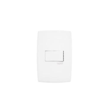 Imagem de Interruptor Paralelo Horizontal Completo 4x2cm Branco - Pial Plus - PI