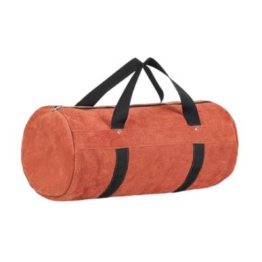 Imagem de Ioensy Bolsa organizadora de ferramentas para eletricista, material de limpeza, em PU, versátil, com alça, ideal para transporte e organização de materiais, L Red